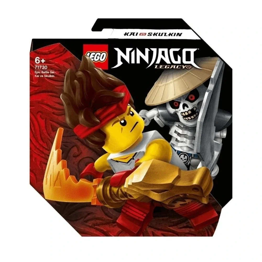 LEGO Ninjago Legacy Kai vs Skulkin Epic‎ Battle Set 71730 Kids Action Toy